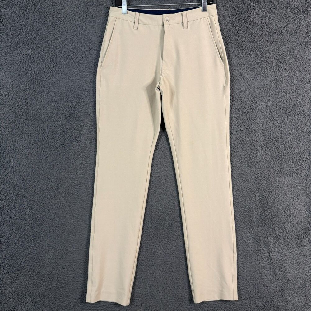 FootJoy Pants Mens 30x34 Beige Tan Slim Fit Stretch Golf Lightweight Casual